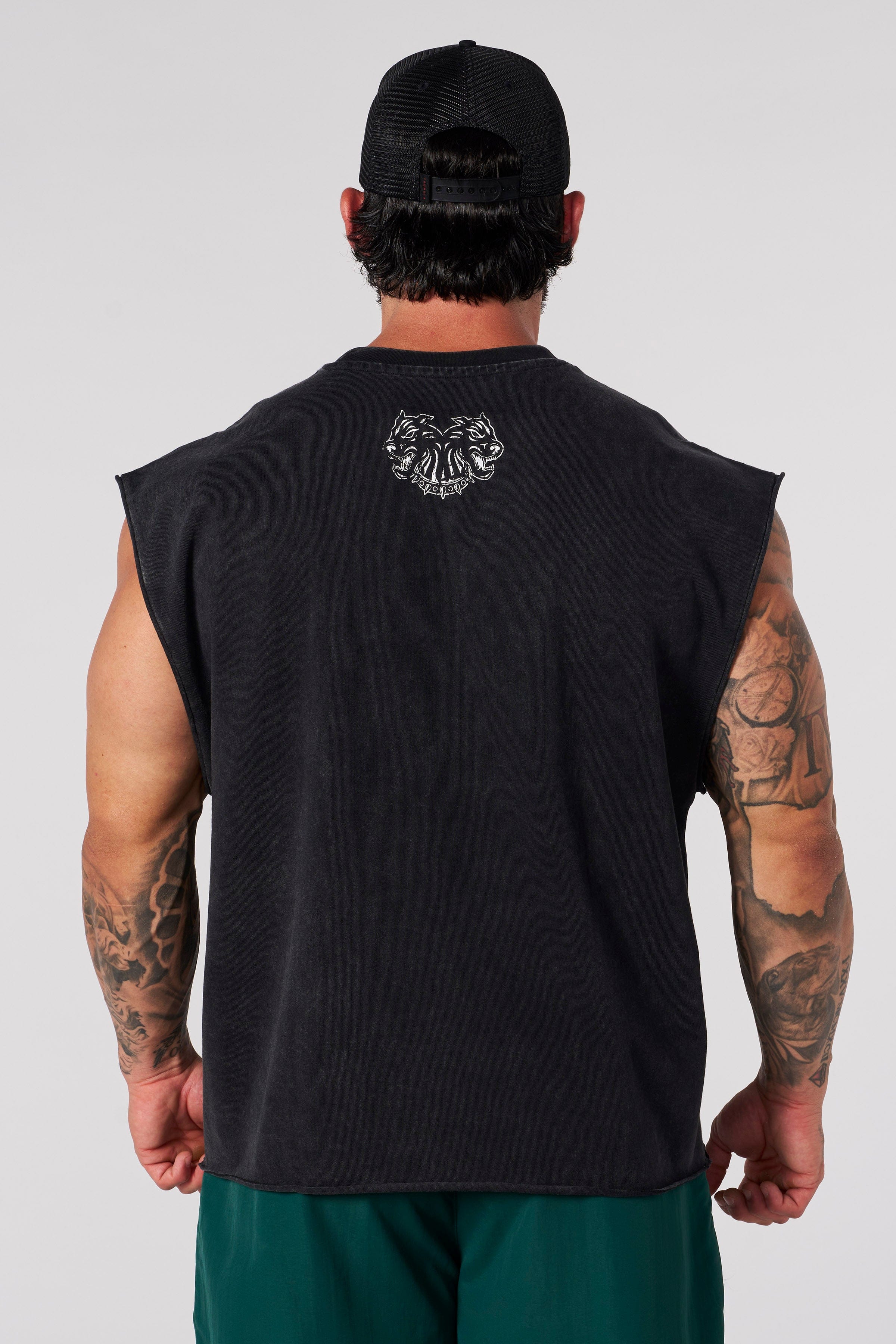 3044 - Tren Twins Badass Cut Offs