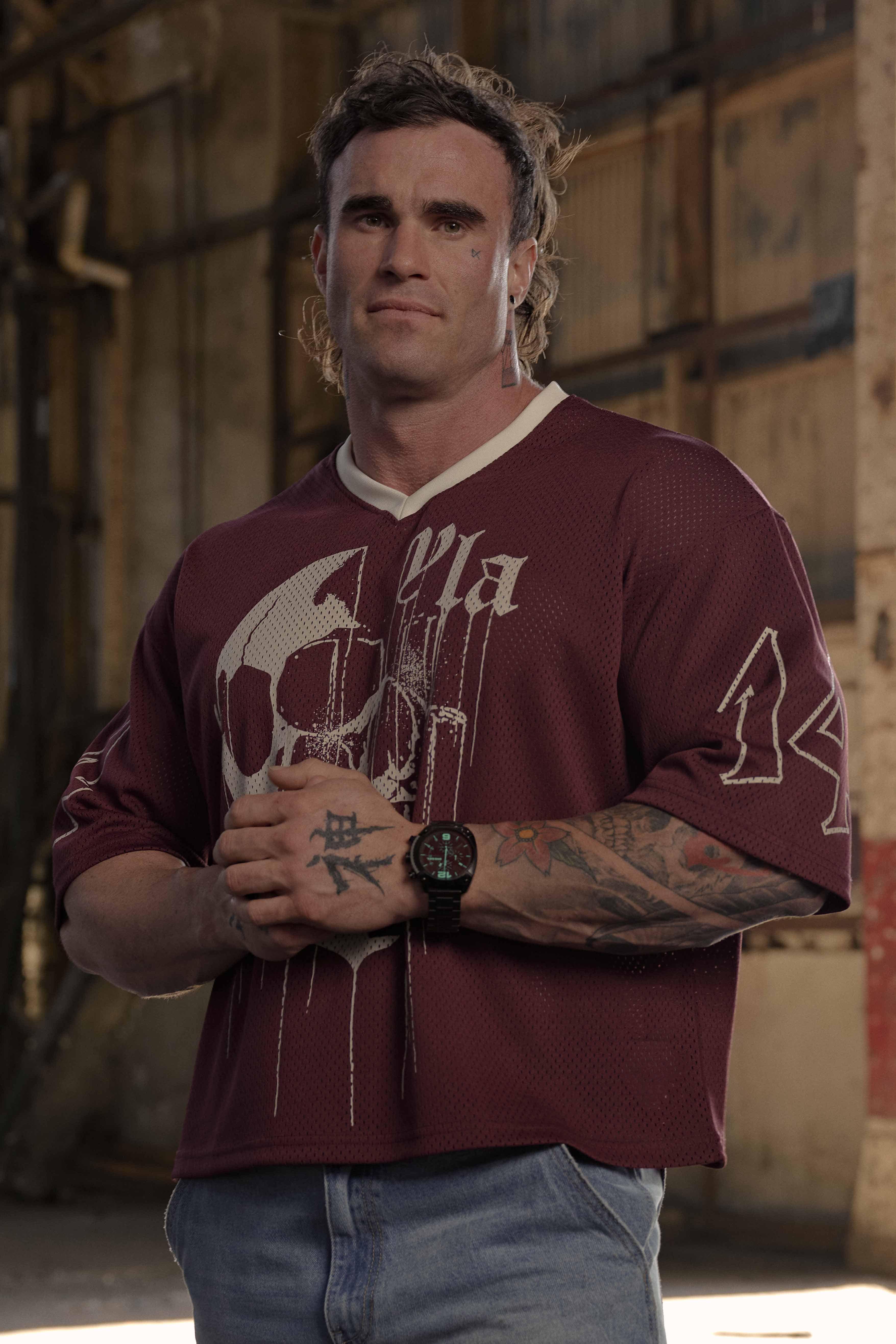 4015 - Drippy Skull Jersey